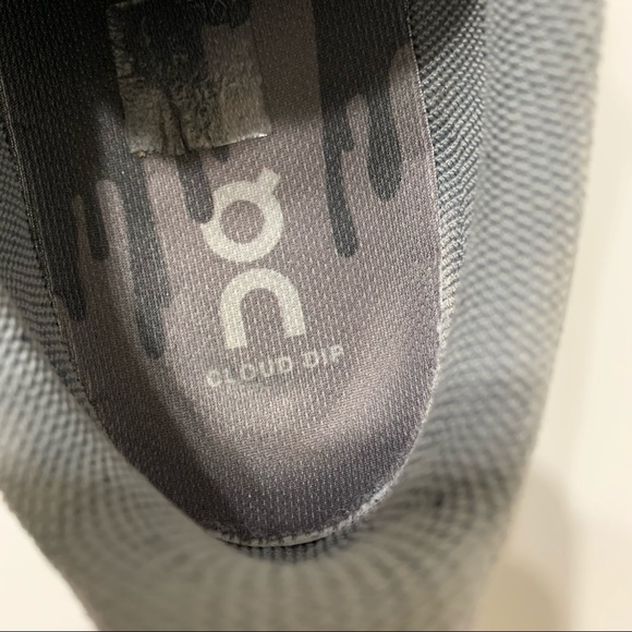 On Cloud Grey Cloud Dip Mens Size 11.5 Shoes - Picture 8 of 11